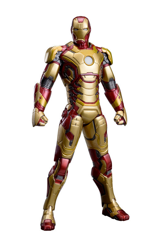 Iron Man Mark XLII, Iron Man 3, SEGA, Pre-Painted, 1/10